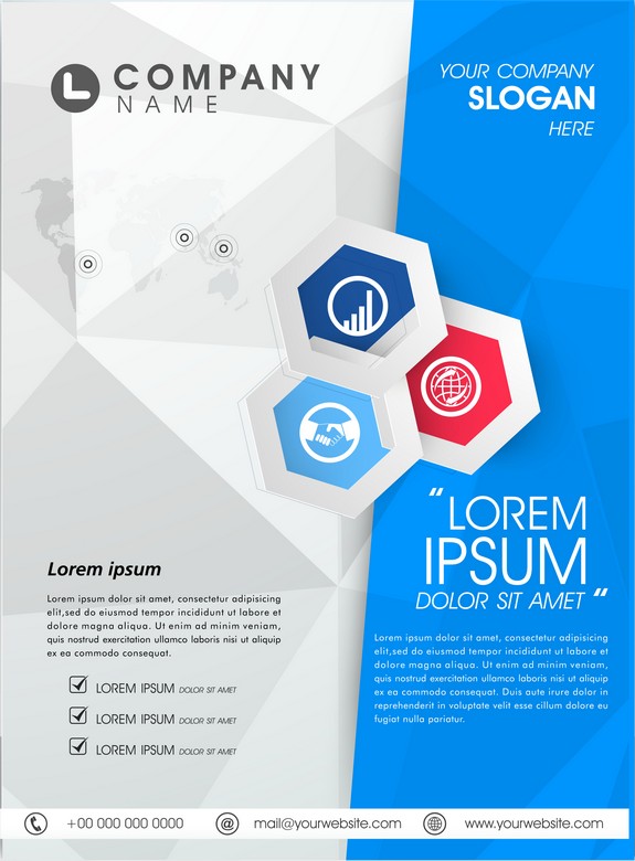 1 page brochure design